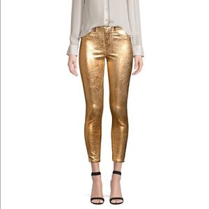 L’ AGENCE Metallic Jeans